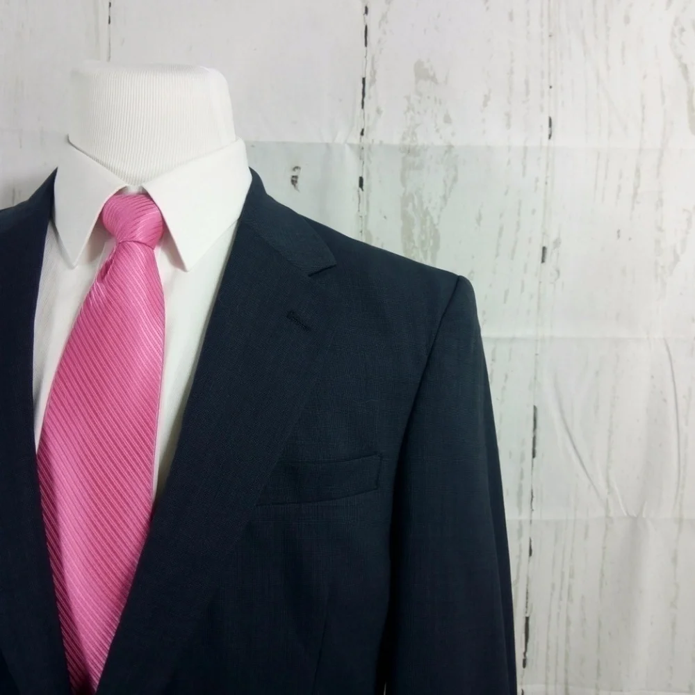 Jos A Bank 42L Blue Suit Blazer Sports Coat